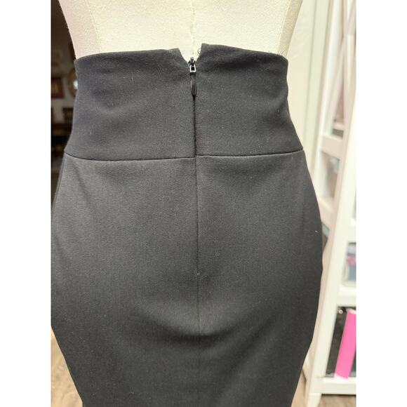 Express Women's high-waisted Black pencil skirt size 8 - Picture 4 of 4